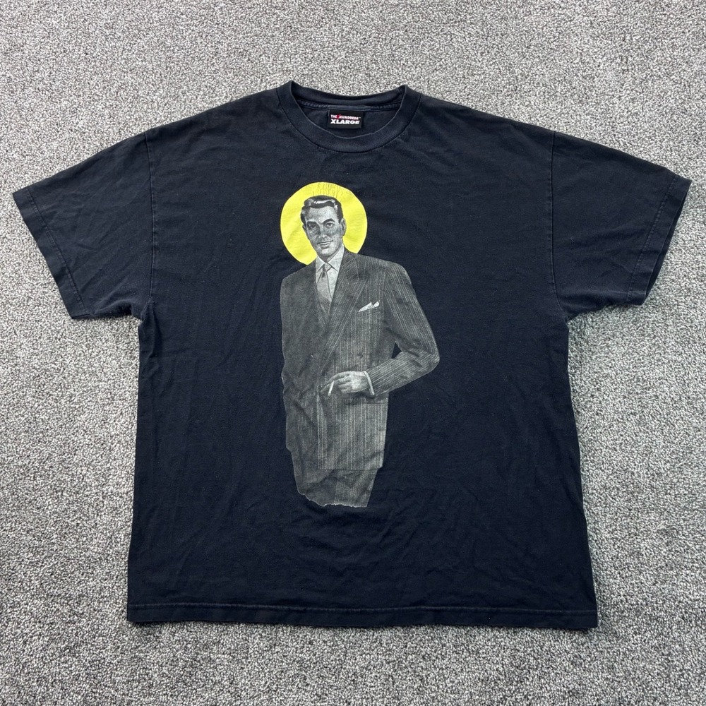 The Hundreds Shirt Mens XL Black Classic Dressed Spy James Bond